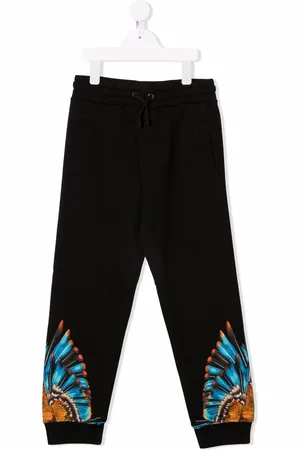 MARCELO BURLON Mjukisbyxor med tryck