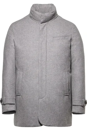 Norwegian Wool Fiskbensmönstrad dunrock