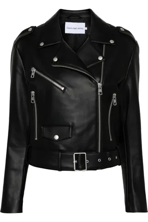 Calvin Klein Bikerjacka med bälte