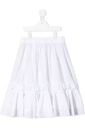 Maison Margiela Tvåfärgad volangkjol