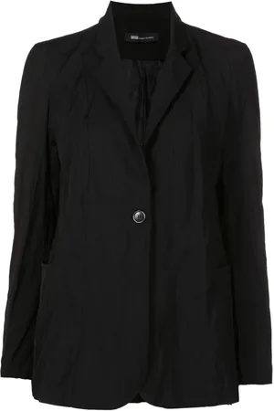 Uma Raquel Davidowicz Blazer med skrynklad finish