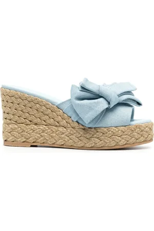 Stuart Weitzman Loveknot espadrillsandaler 100 mm