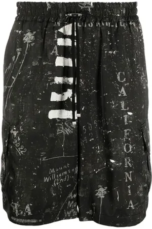 AMIRI Bermudashorts med abstrakt tryck