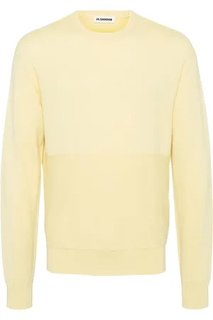 Jil Sander Kashmirtröja med rundad hals