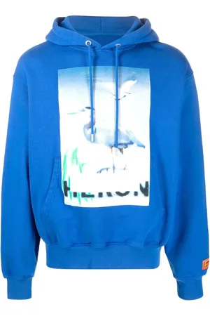 Heron Preston Censored Heron hoodie med tryck