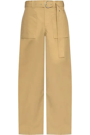 Jil Sander Sweatpants med broderad logotyp
