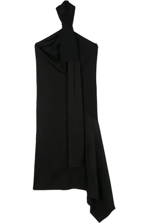 Givenchy Asymmetrisk klänning med knutdetalj