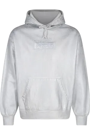 Supreme X MM6 Maison Margiela hoodie med logotyp