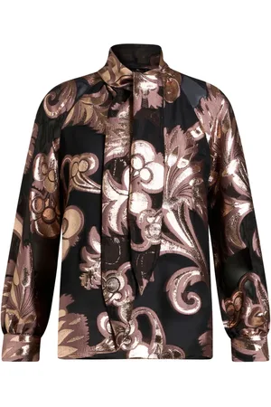 Etro Blus i jacquard