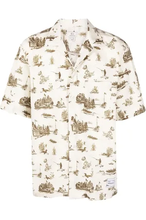Woolrich Skjorta med grafiskt tryck