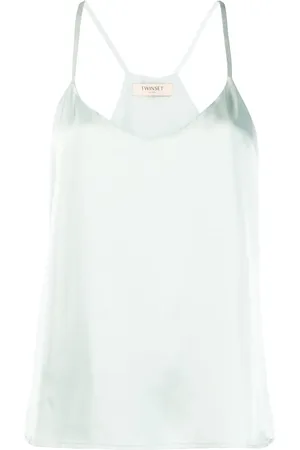 Twin-Set Topp med logotypplakett