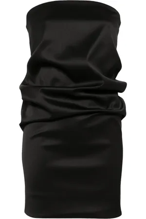 Saint Laurent Axelbandslös miniklänning