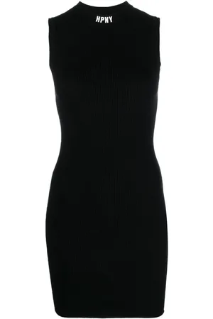 Heron Preston Finribbad kort bodycon