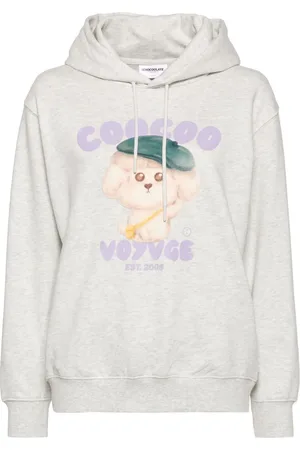 Chocoolate Hoodie med grafiskt tryck