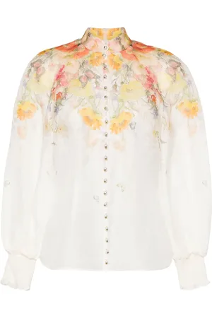 ZIMMERMANN Tranquility blommig blus