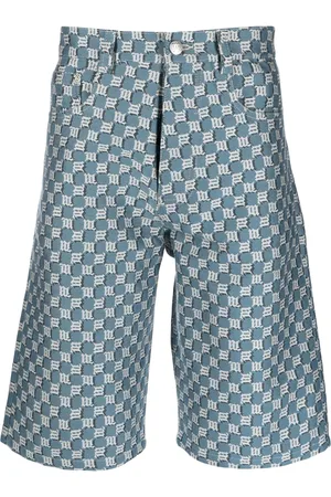 MISBHV Jeansshorts med logotyp