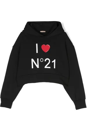 Nº21 Hoodie med logotyp