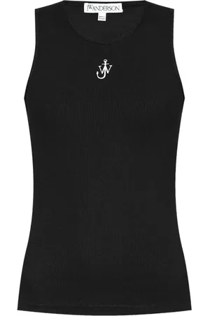 J.W.Anderson Anchor ribbat linne med logotyp