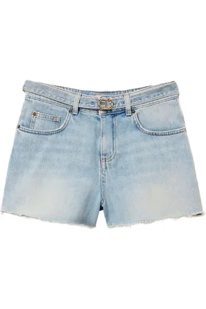 Twin-Set Jeansshorts med bälte