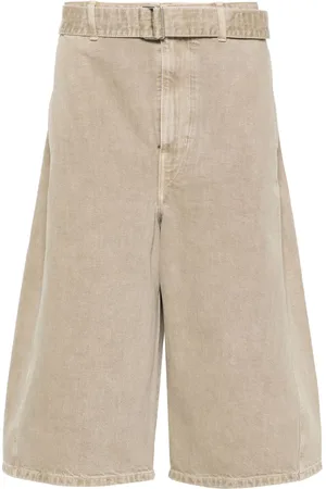 LEMAIRE Jeansshorts med bälte