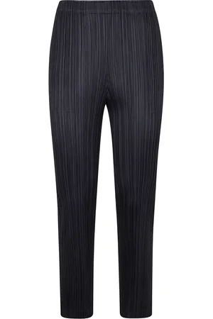 PLEATS PLEASE ISSEY MIYAKE Byxor med plisserad effekt