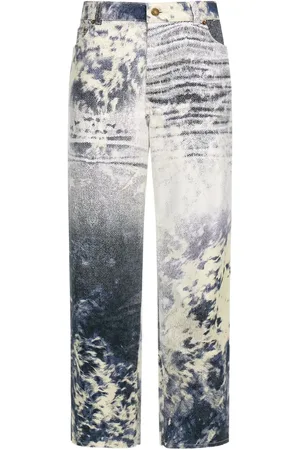 Roberto Cavalli Appaloosa jeans med tryck