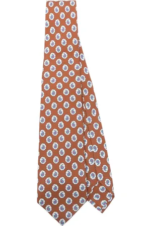 BARBA Paisleymönstrad slips i jacquard