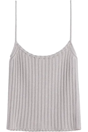 Lanvin Ribbstickad topp