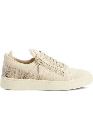 Giuseppe Zanotti Krokodilpräglade sneakers