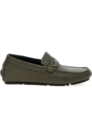 Fendi FF fyrkantiga loafers
