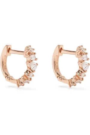 EF Collection Diamantörhängen i 14K roséguld
