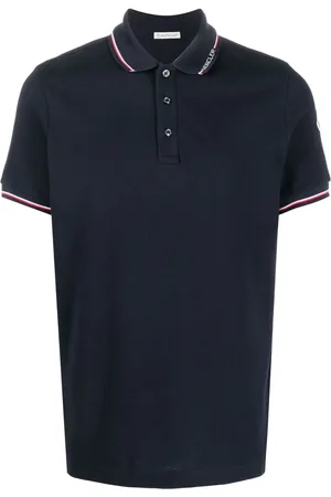 Moncler Pikétröja med logotyprand