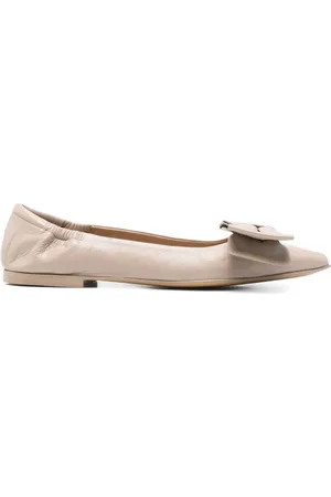 Pomme D´Or Ballerinaskor med rosettdetalj