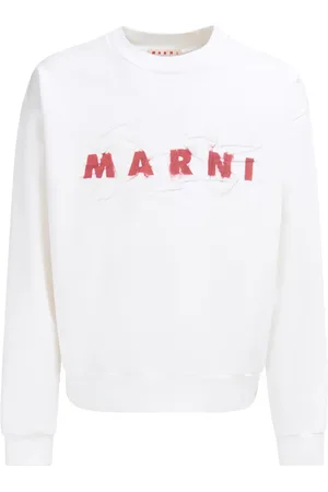Marni Sweatshirt med logotyp