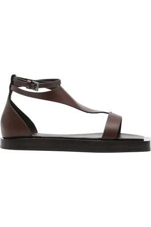 Max Mara Lädersandaler