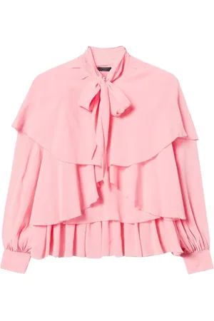 Twin-Set Blus med volangdesign