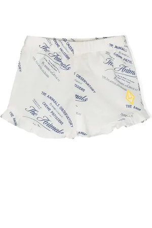 The Animals Observatory Dove shorts med logotyp