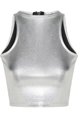 Karl Lagerfeld Linne med metalliceffekt
