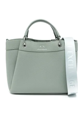 Armani Exchange Totebag med logotypstämpel