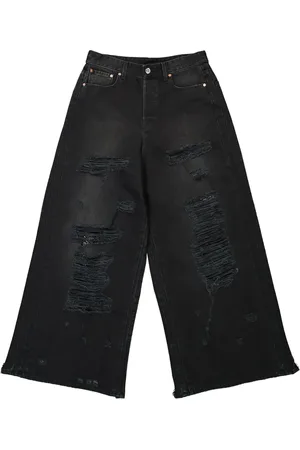 Vetements Jeans med slitning