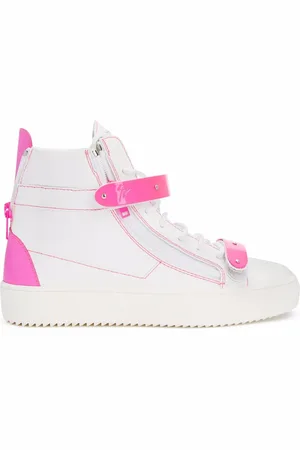 Giuseppe Zanotti Coby höga lädersneakers