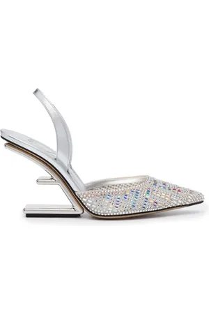 Fendi Pumps med strass 100 mm