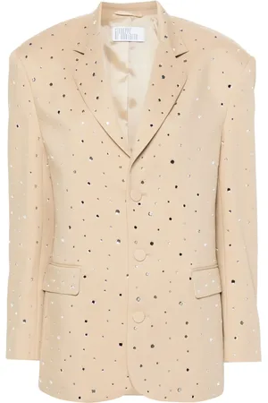 GIUSEPPE DI MORABITO Enkelknäppt blazer med strass