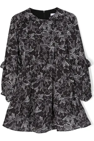 Msgm Volangklänning med logotyp