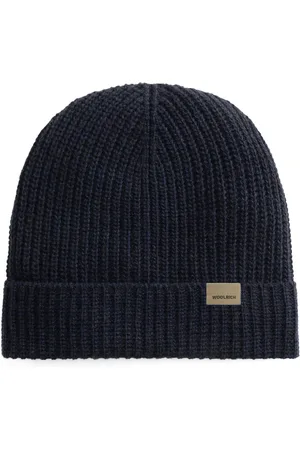 Woolrich Ribbstickad mössa