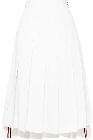 Thom Browne Plisserad midikjol