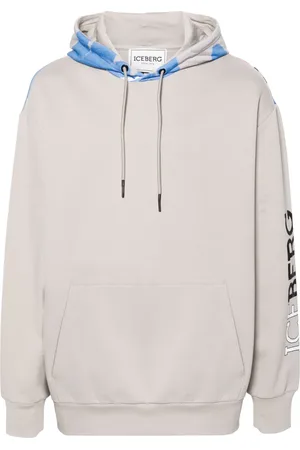 Iceberg Hoodie med tryck