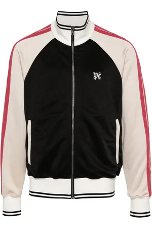 Palm Angels Träningsjacka med monogram och färgblock