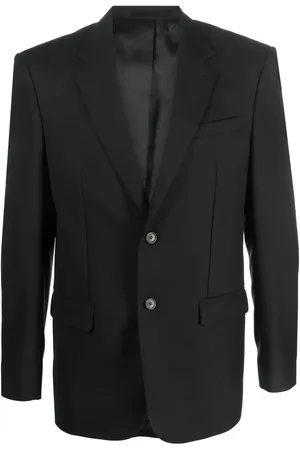 Filippa K Enkelknäppt blazer i ullblandning