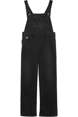 Prada Jumpsuit med triangelformad logotyp